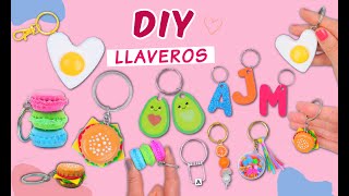 8 DIY LLAVEROS GENIALES  Cómo Hacer Lllaveros  Manualidades Sencillas y Bonitas [upl. by Ahsitak]