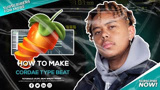 FREE FLP  MIDI How To Make Cordae Type Beat  Parables Remix Ft Eminem Instrumental [upl. by Anirroc]