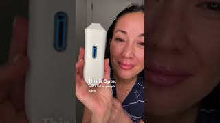 A Device that Hides Hyperpigmentation My Review of OPTE  SHORTS [upl. by Darahs]