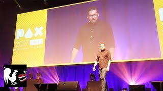 Burnie Vlog PAX Australia  Rooster Teeth [upl. by Nosreffej]