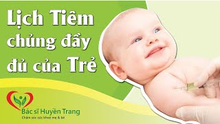 Lịch Tiêm Chủng Đầy Đủ Của Trẻ Từ 0 24 Tháng Tuổi [upl. by Welby]