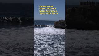 STEAMER LANE TODAY SEPTEMBER 6TH 2024 steamerlane coldwatersurfing [upl. by Mailiw]