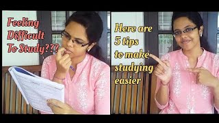 5 Tips to Make Study Easier😊Can score more Marks [upl. by Cassandry29]