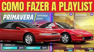 COMO PEGAR O SUBARU SVX E FAZER A PLAYLIST DE PRIMAVERA SÉRIE 39 FORZA HORIZON 5 [upl. by Launame771]