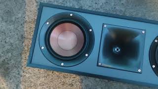 Klipsch R52C Upgrading A JBL Loft 20 Center Channel Speaker  Woot Open Box Condition Review [upl. by Codding965]