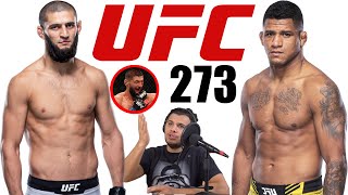 جدیدترین مبارزه یو اف سی تحلیل و بررسی UFC 273 [upl. by Anileba]