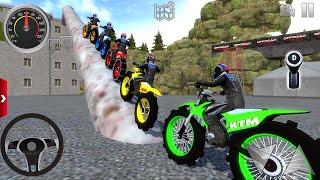 Juego de Motos  Extrema de Motocicletas 1 Offroad Outlaws Android  IOS gameplay FHD [upl. by Edgard222]