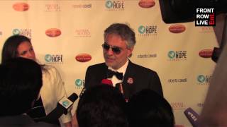 Andrea Bocelli interview [upl. by Chancellor50]