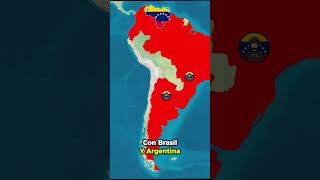 ¿Si Venezuela se enojara y atacara a todos mapper learn fy maps fyp venezuela usa viral [upl. by Elison]