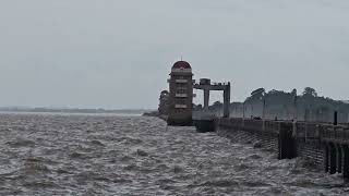 TB dam water level visible india [upl. by Monteith289]