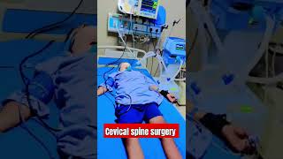 Ventilator support  Cervical spine surgery  Ajeet Singh medical ki duniya [upl. by Attah]