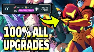 🏆 All Upgrades In Metroid Dread amp Where To Find Them 100 Guide [upl. by Ardnazil]