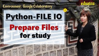 PYTHONFileIO01 Google Colaboratory 파일 시스템 이해 [upl. by Lennox]