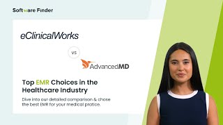 eClinicalWorks vs AdvancedMD Which EHR System Is Right for Your Practice  Software Finder [upl. by Idnis]