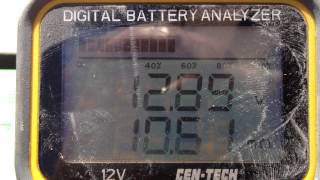 Lead Acid Battery Desulfation Using Epsom Salt Attempting to use Capacitive Charger Part 7 of 10 [upl. by Assennej]