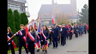 Sękowianie świętują 106 rocznicę odzyskania Niepodległości [upl. by Herby]