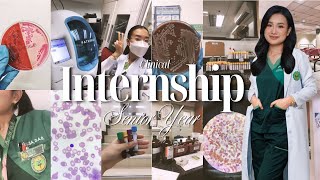 Clinical Internship Senior Year  MLS🔬🤍 [upl. by Lindon]