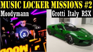 How To Get  unlock  Trade Price For itali RSX  Moodymann Tom Connor Music Locker Missions 2 [upl. by Harwell]