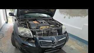 How To Remove Front Bumper On Toyota Avensis [upl. by Kramnhoj241]