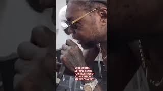 Vybz Kartel Getting Ready for Freedom Street Concert vybzkartel dancehallmusicshorts [upl. by Nika]