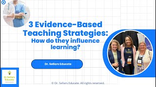 Three3Evidence Based Teaching Strategies How do they influence learning Snapshot 80 [upl. by Hewart]