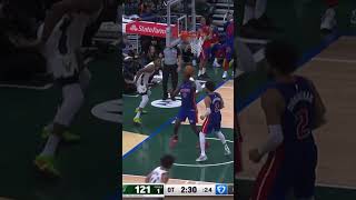 Giannis Antetokounmpo Highlights 59 Pts Milwaukee Bucks vs Detroit Pistons giannisantetokounmpo [upl. by Baecher885]