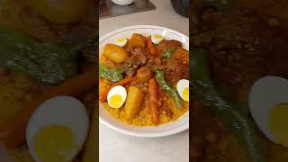 Couscous tunisien 🇹🇳🇮🇹 couscoustunisien cuisine tunisia كوميديا [upl. by Nylra644]