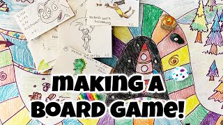 Kids Art Challenge  Invent a Board Game [upl. by Edea]