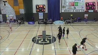 Championnat Provincial de Basketball Féminin D2  Demifinale  Dawson  Chicoutimi [upl. by Omocaig]