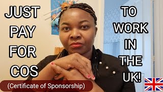 Buy Certificate of Sponsorship COS To Work In The UK Does It Worth It [upl. by Hebel]