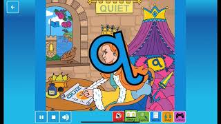 Letterland Alphabet Phonics Sounds Songs Shapes and Writing  Letter Q  Quarrelsome Queen [upl. by Yttik]