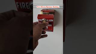 how to test a fire alarm to a pull station  Potter Fire Alarm System [upl. by Wivestad]