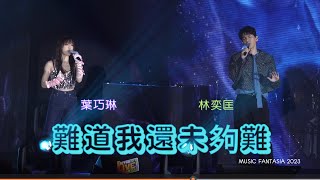 《難道我還未夠難》葉巧琳 林奕匡  新城台慶MUSIC FANTASIA音樂會20230826 [upl. by Eca]