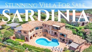 PRESTIGIOUS VILLA For Sale in the heart of PORTO CERVO  Lionard [upl. by Claretta463]