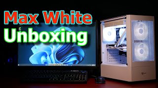 AVGPC Max White Unboxing and Setup [upl. by Manly]