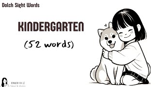 Kindergarten Dolch Sight Words list [upl. by Oetomit]