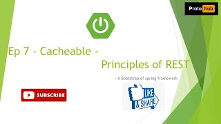 Cacheable  Principles of REST  Spring Boot REST Tutorial Ep 7  Proto Hub [upl. by Tada]