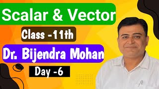 Live class for 11th lec6  Component Method of Vector Addition  DrBijendra Mohan Physics [upl. by Ayhay]