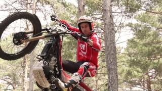 Toni Bou tests the Montesa Cota 300RR [upl. by Hirsh17]