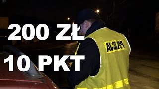 Kierowca atakuje policjanta Można zawrócić na rondzie  Na Drogach [upl. by Mllly]