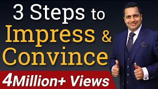 3 Steps to Impress and Convince Video In Hindi By Vivek Bindra [upl. by Down]