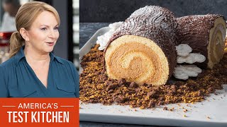 The Ultimate CaramelEspresso Yule Log  Americas Test Kitchen Full Episode S23 E1 [upl. by Becca]