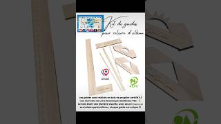 Kit de guides pour reliure dalbum scrapbooking by ScrapaDoune 💙 disponible sur ma boutique Etsy 💙 [upl. by Cagle]