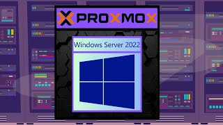 Windows server 2022 Proxmox setup [upl. by Latta]