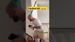 Plunger head prank  Pefect fit shorts funny prank laugh [upl. by Aneras]