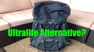 An Ultralite Backpack Alternative  The Osprey Rook 65L [upl. by Vi]