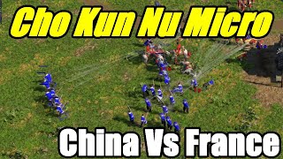 Micro At Play China Vs France Age Of Empires 3 [upl. by Kathye]