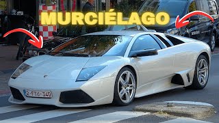 Cars Leaving Car Meet  Lamborghini Murcielago Porsche 918 Ferrari F40812 [upl. by Kinnon]