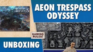 Aeon Trespass Odyssey  Unboxing amp First Look [upl. by Grekin565]