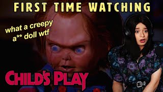 Childs Play is the BEST scary movie out there First time watching reaction amp review [upl. by Wenda213]